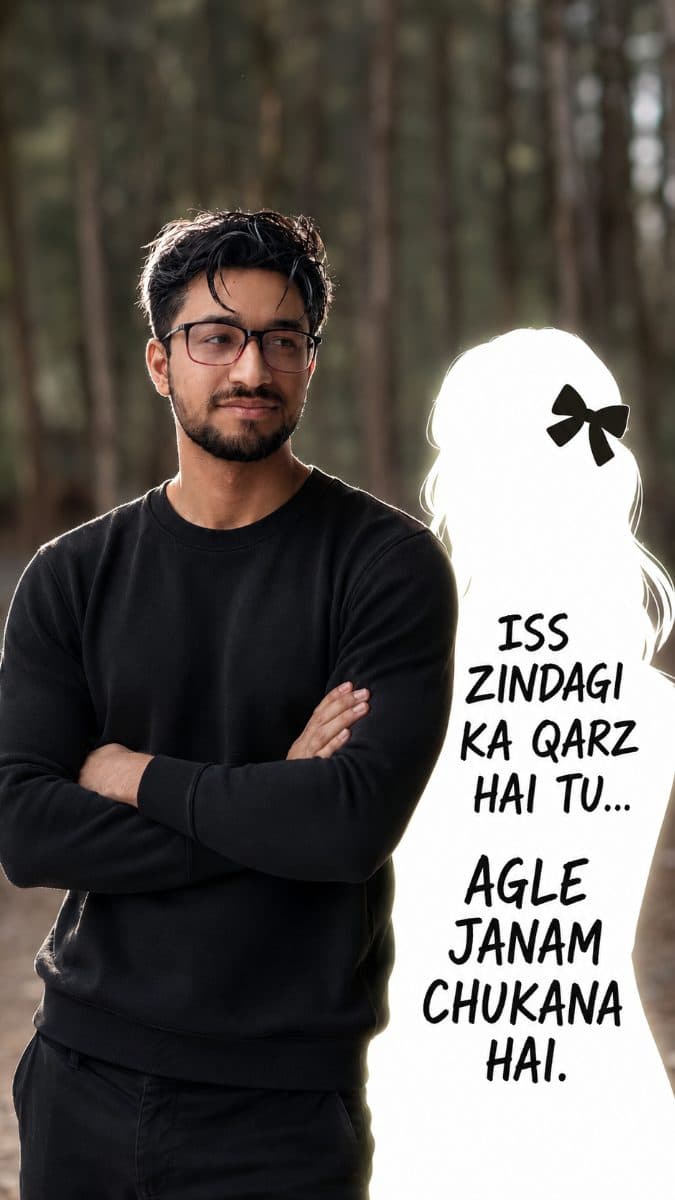 Romantic Outdoor Portrait with Illustrated Twist ChatGPT Copy Paste Prompt created with OpenAI – Sora