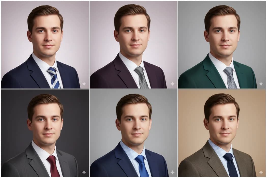 Creating a realistic professional headshot with Gemini AI created with Gemini