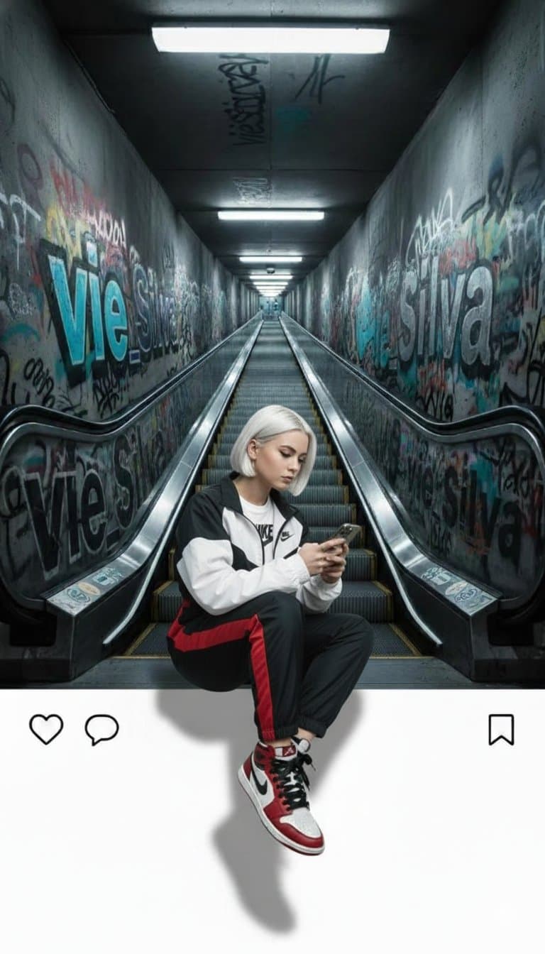 A high-definition, realistic 3D social media profile picture style.