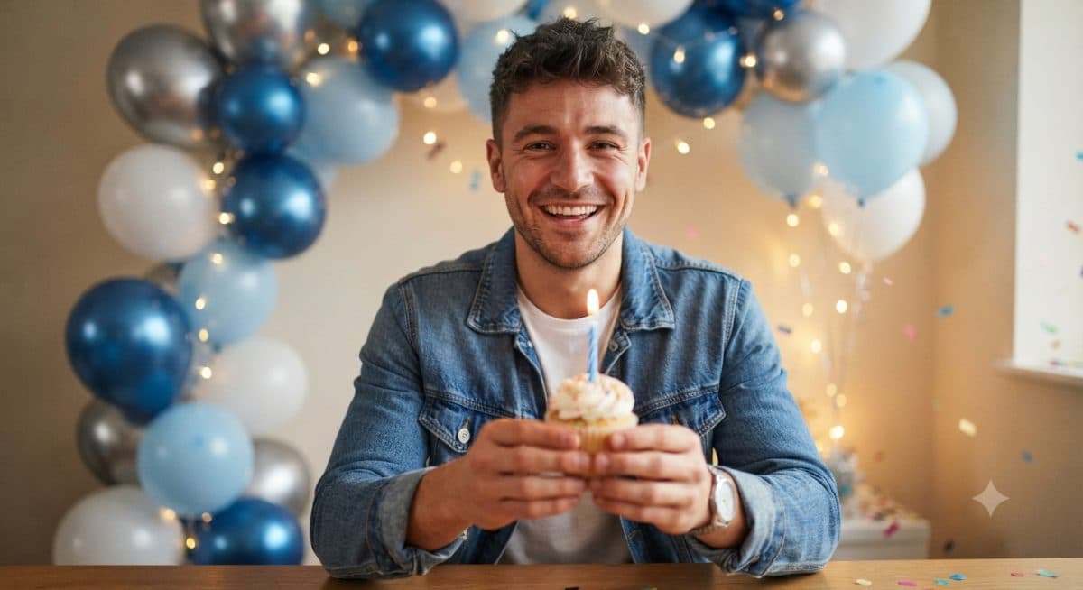 23rd Birthday Man Copy Paste Prompt for AI Photos created with Gemini